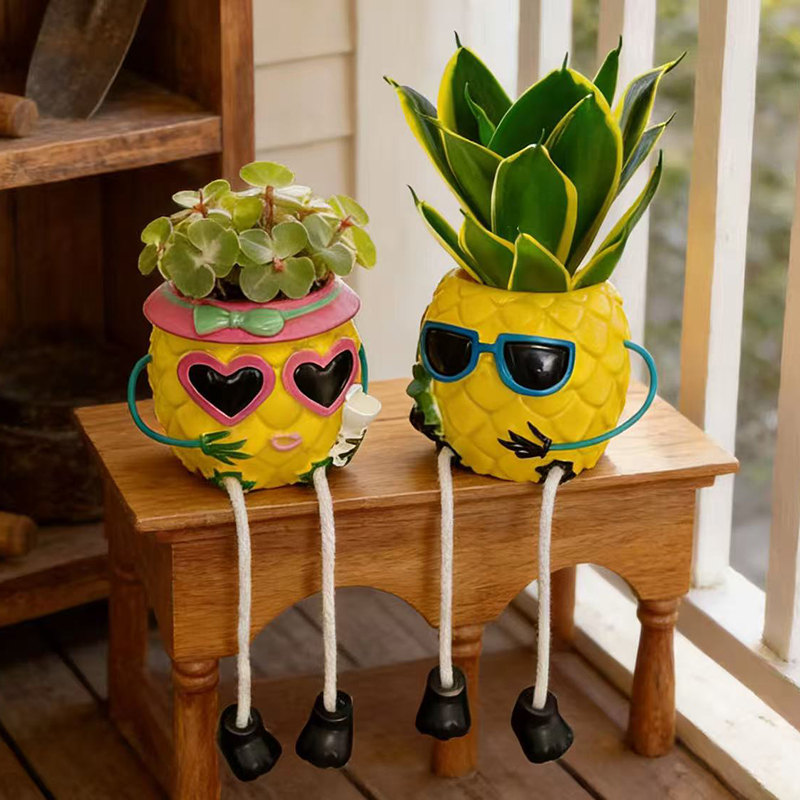 Vaso Creativo a Forma di Anana - Snake Plant Ceramic recensione e prezzo