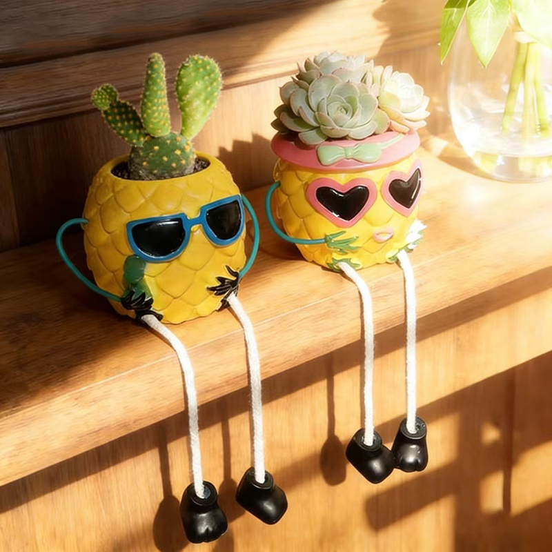 Vaso Creativo a Forma di Anana - Snake Plant Ceramic recensione e prezzo